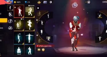 Conta de free fire com Angélical