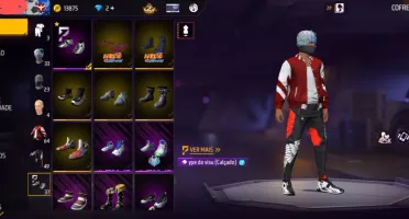 Conta de free fire com Angélical