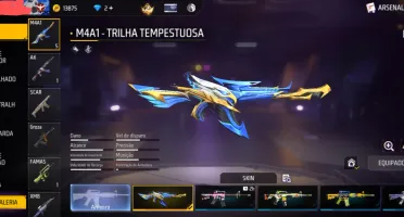 Conta de free fire com Angélical