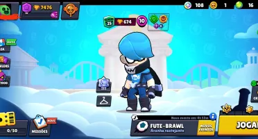 Conta Braw stars 7k troféus+34 Brawlers
