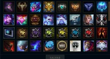 Conta com 32 Skins