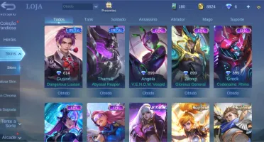Conta Mobile legends