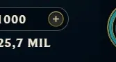 Conta com 258 skins +