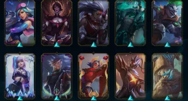 Conta com 258 skins +