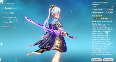 Ayaka + Cortadora da Neblina + Shogun Raiden AR 40!