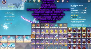 Ayaka + Cortadora da Neblina + Shogun Raiden AR 40!