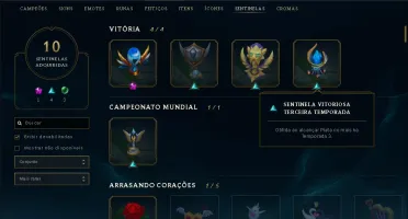CONTA LOL SEASON 2!!! 200 SKINS+ ALL CHAMPIONS.
