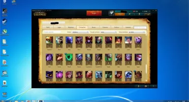 Conta league of legends com 95 champs e 8 skins