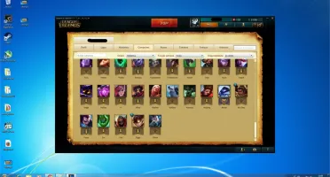 Conta league of legends com 95 champs e 8 skins