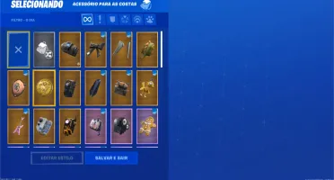 CONTA DE FORTNITE SEASON 3 COM 83 SKINS E IKONIK