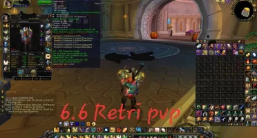 Pala retri com mourne..wow brasil