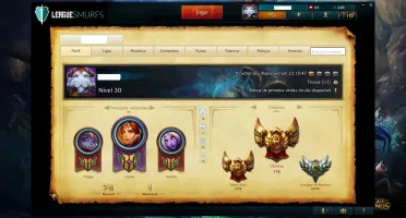 Unrankd Champios 19 Skin 7 Email N Confirmado 40%de Desconto
