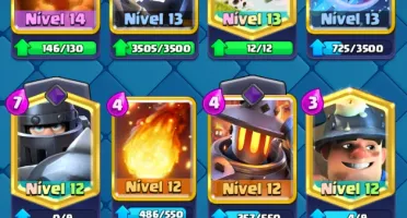 Conta Top 10 Evoluções + 3 Cartas Elites [4586 Gemas]