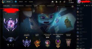 Conta Diamond 4 all champs + 105 skins (preço negociável)