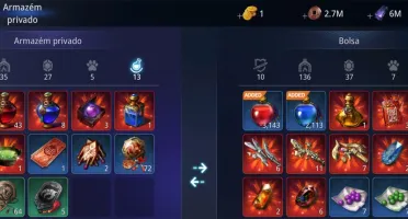 Conta Mir4 Level 75 pronta para minerar