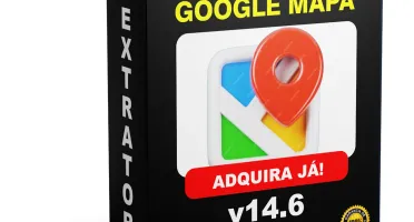 Extrator de Contatos Google Mapas para PC - Lic. Anual