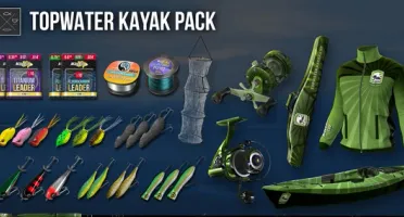 Fishing planet DLC (Topwater Kayak Pack Steam)