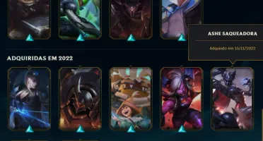 Conta League of Legend lvl 235 Unranked