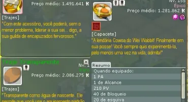 wakfu itens+kamas