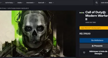 onta Cod / Warzone / Call of Duty MW3: Edição Cofre E MW2