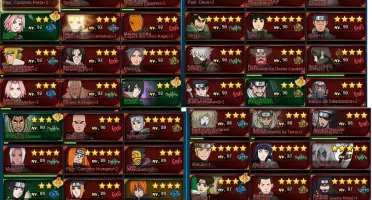 Conta Naruto online 204k FC / 20k 1atk