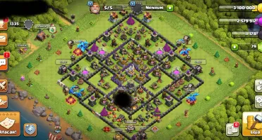CV 11 com tropas de farm full