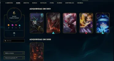 conta lol platina 4