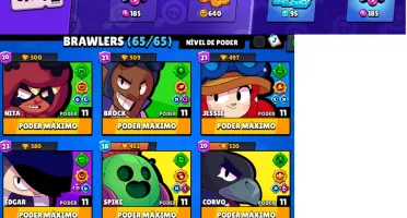 30 mil troféus / falta somente 1 brawler / passe ativo