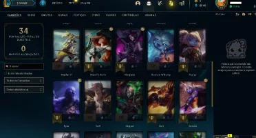 Conta Lol Platina 4 - Smurf