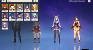 CONTA GENSHIN IMPACT - DILUC + KEQING + KLEE [RANK 10]