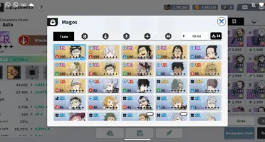 Conta de Black Clover f2p
