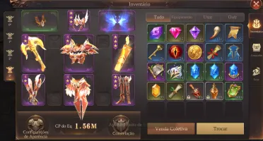 Vendo conta MU DARK EPOCH Gorgon 23