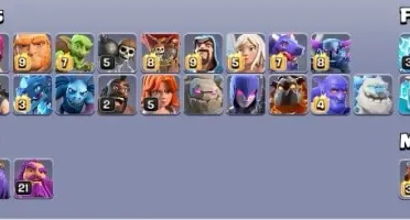 Conta de Clash of Clans CV 12 barata