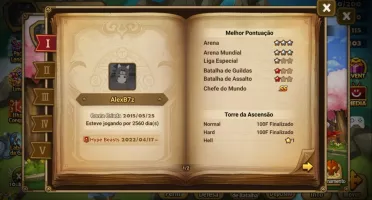Conta summoners war 1 nat 5* LD