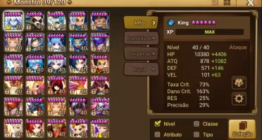 Conta summoners war 1 nat 5* LD
