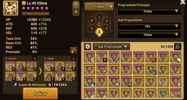 Conta summoners war 1 nat 5* LD