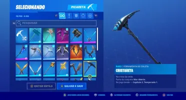 Conta fortnite season X até season 2 do capitulo 2+ stw