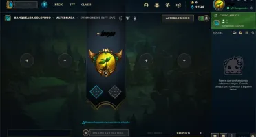 Conta LoL, Gold III 75 PDL, Smurf, Espólios raros