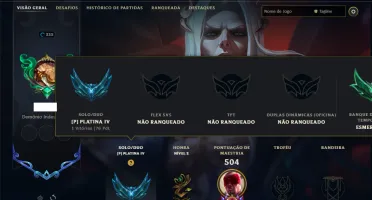 Platina 4 com 150 Champs e 112 Skins ( ADC / MID )