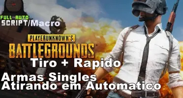 BATTLEGROUNDS PUBG SCRIPT/MACRO SPEED TIRO