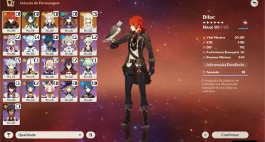 Conta Genshin PC/Mobile AR 53