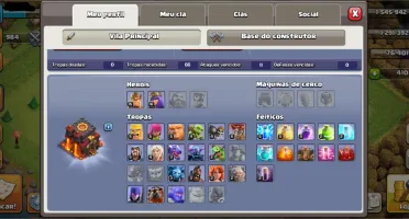 Clash of clans cv10 vila no defense