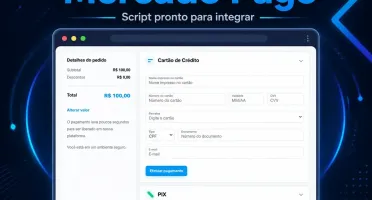 Script Php Checkout Pix E Cartão Mercado pago