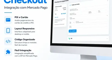 Script Php Checkout Pix E Cartão Mercado pago