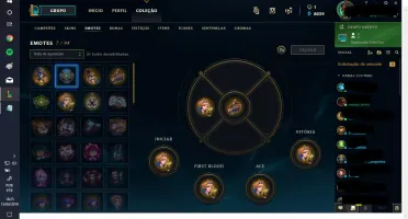 Conta LOL Gold 4