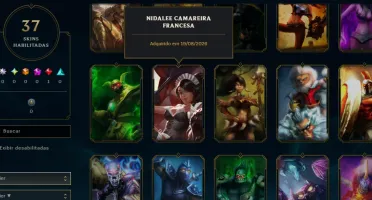 Lol Ferro, 40K Ea, Lvl 30, Upada na Mão e com Skin Lendária