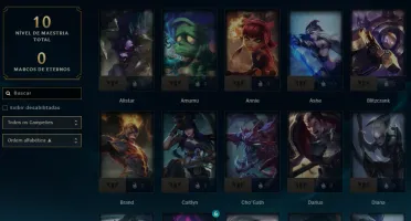 Lol Ferro, 40K Ea, Lvl 30, Upada na Mão e com Skin Lendária