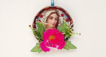 Relicário Sagrado Coração de Maria
