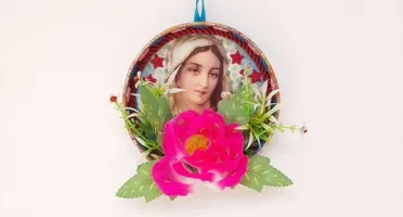 Relicário Sagrado Coração de Maria