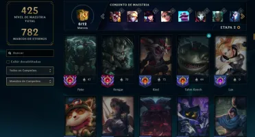 Conta de League Of Legends Nível 352/132 Skins/151 Campeões